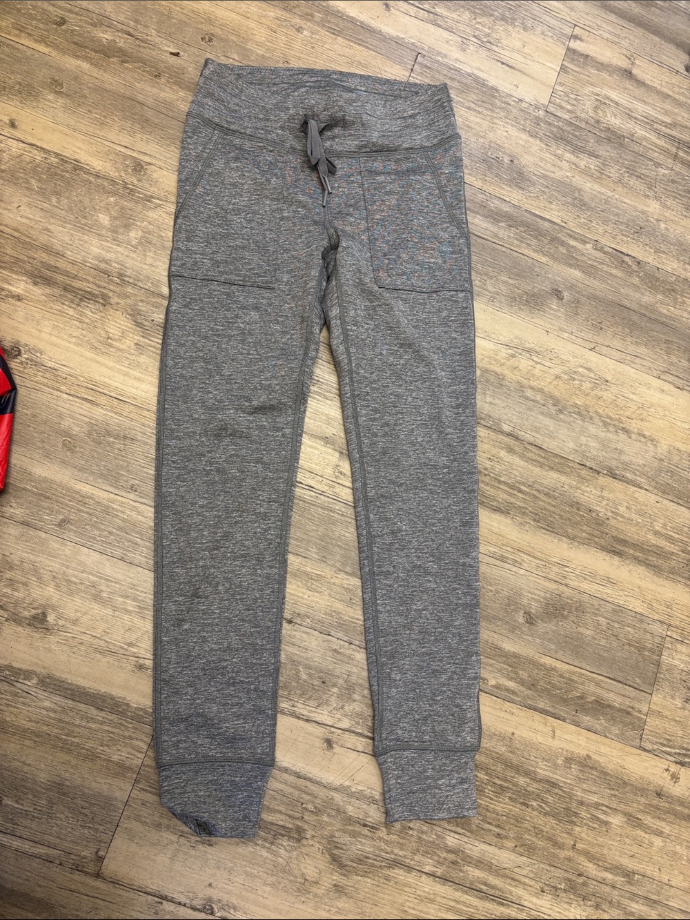 aeri offline grey warm up jogger leggings